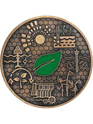 Agakulche Yenilenebilir Enerji Kaynakları Bronz Sikke Coin