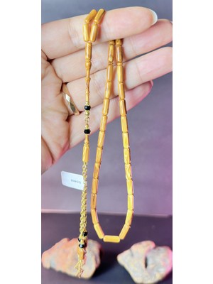 Kehribarkolik Çeko Katalin Altınlı M.yavuz Kurt 4*11MM.  5.7gr. + 2 gr Altın