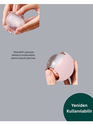 Renklime Kompakt ve Taşınabilir Tüy Temizleme Topu – Su ile Kolay Temizlik