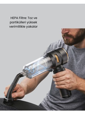 Renklime Araç Içi Pro Süpürge