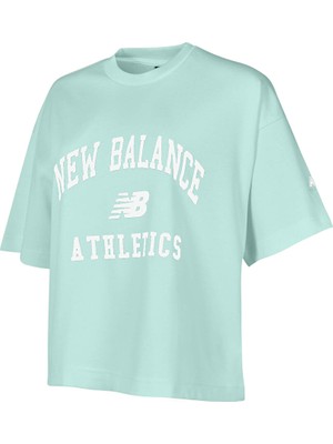 Nb New Balance WNT1402 Mint Kadın Tişört