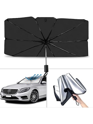 Renklime Citroen C-Elysee, Fiat Albea, Renault Thalia, Hyundai Accent Era, Ford Fusion Uyumlu Oto Şemsiye