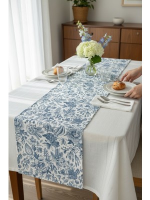 Pimula Home Nora Ketensi Dokulu Leke Tutmaz Masa Runnerı 40×140