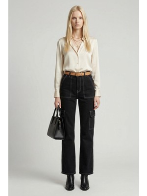 Rays 580-1 Kargo Cep Pantolon Siyah