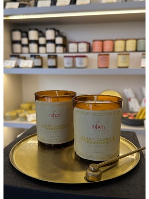 Ruhen Aromatherapy Ylag Ylang & Karanfil Soyalı Mum