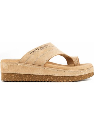 Hush Puppies Gudu Anatomik Taban Hakiki Deri Kadın Terlik