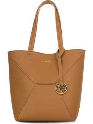 U.s. Polo Assn. Kadın Omuz Çantası Camel US26144 – Günlük Şık Tasarım, Hafif ve Kullanışlı