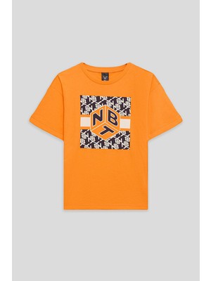 NBT Jeans Bg Store Erkek Çocuk Turuncu Tshirt