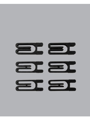 Renklime Poşet Kapatma Mandalı Hava Geçirmez 6 Adet Set