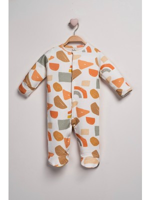 Baby Fou Kendinden Eldivenli Bebe Tulum