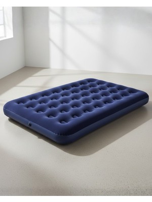 Datatek Çift Kişilik Şişme Yatak Dayanıklı Vinil Kamp ve Misafir Kullanımına Uygun