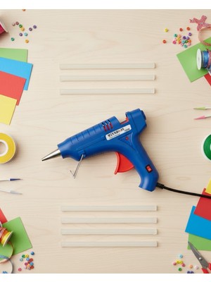 Datatek Ağır Hizmet Tipi 100 W Silikon Tabancası 11 mm Uyumlu 5 Silikon Hediyeli