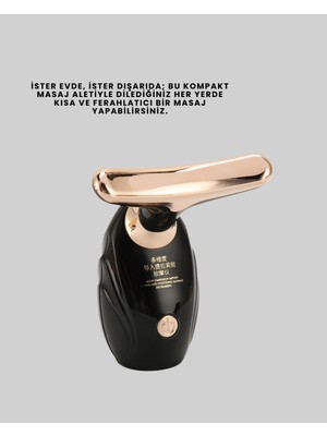 Renklime Cilt Bakımına Özel Masaj Aleti – Kompakt, Taşınabilir ve Sessiz Kullanım