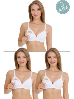 Parlingerie 3'lü Kaplı Emzirme Sütyeni