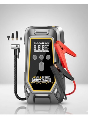 Datatek Lastik Şişirme Powerbank Özellikli Taşınabilir Cihaz