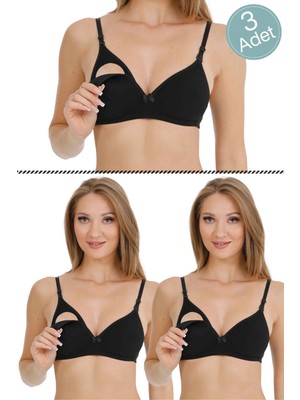 Parlingerie 3'lü Kaplı Emzirme Sütyeni