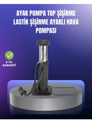 Datatek Ayak Pompası Otomobil Motosiklet Bisiklet Lastik Şişirme