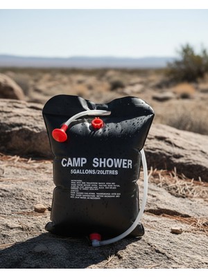 Datatek Taşınabilir Kamp Duşu Solar Isıtmalı 20 Litre Su Kapasiteli Hijyen Çözümü