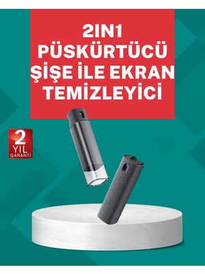 Renklime Ekran Temizleyici Nano Sprey Güvenli Çiziksiz Temizlik