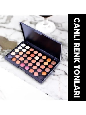 Argesco Mühendislik 40'lı Mat Sedefli Far Paleti