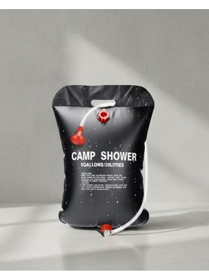 Datatek Solar Kamp Duşu 20 Litre Taşınabilir Şeffaf Su Seviyeli Dış Mekan Duş Sistemi