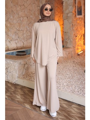 İmaj Butik Taş Tunik Pantolonlu Modal Takım