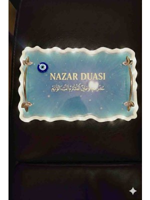 Sünnet Tepsisi Nazar Bozcuklu Aydınlatmalı