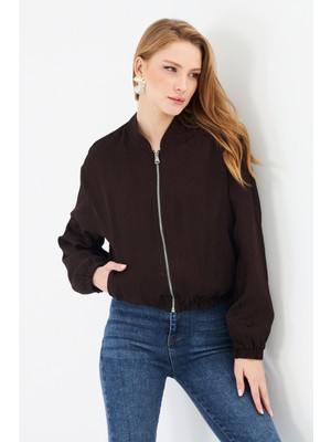 Pique ALENA BAYAN MONT Jakar Desinli Kadın Ceket