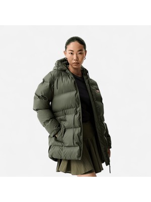 Hunter Element Lemhi Kadın Koyu Haki Şişme Mont Kadın Haki Şişme Mont Harw0002252-Km