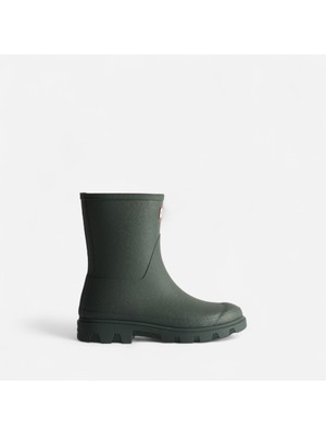 Hunter Downpour Termal Unisex Koyu Yeşil Kısa Bot Unisex Haki Kısa Bot Hfru0002252-Dov