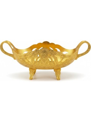 Osena Desenli Ayaklı Gondol Altın