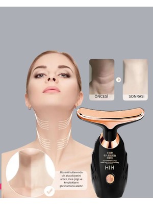 Renklime Serum Emilimini Artıran Yüz Masaj Cihazı