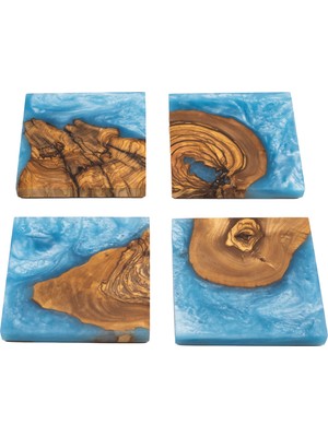 Kaynock Epoksi Bardak Altlığı Seti