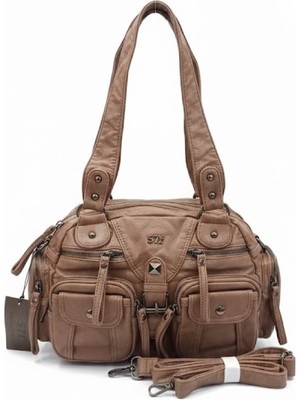 571 Ithal Yıkama Deri Çanta