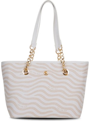 U.s. Polo Assn. Kadın Omuz Çantası Ekru US26172 – Günlük Şık Tasarım, Hafif ve Kullanışlı