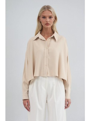 Lijuri Basic Crop Gömlek   3502