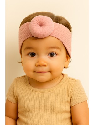 Eray Kids Kız Çocuk Topuzlu Günlük Bandana Takım (2-5 Yaş)