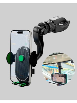 Renklime Telefon Tutucu Aynaya Takmalı