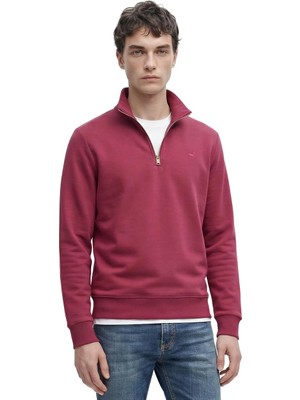 Anthony Jackson Premium Erkek Yakası Fermuarlı Sweatshirt Emilio