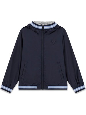 Guess Bg Store Erkek Çocuk Lacivert Rüzgarlık