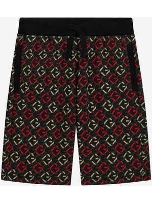 Guess Bg Store Erkek Çocuk Siyah Şort