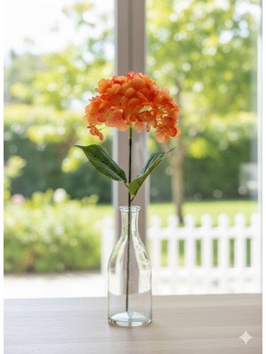 Yasima Yapay 75 cm Turuncu Islak Ortanca Ev Dekorasyon Önerisi