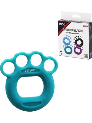 MERIVIA Sporcu Silikon El Yayı Çift Kullanım = 40LBS - 50LBS (5405)