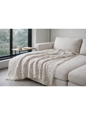 Orbit 4 Renk Jakarlı Müslin Yatak Örtüsü-Çift Kişilik PIKE-%100 PAMUK-230X250 cm - Yumuşak Dokulu Nefes Alan Pike ve Yatak Örtüsü