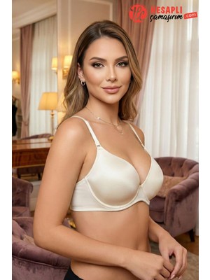 Le Jardin Kadın Mikro Kumaş Desteksiz Kaplı Balenli Kulaklı Kutulu Tek Sütyen