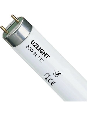 Uzlight 20W Bl T12 G13 Floresan Ampul