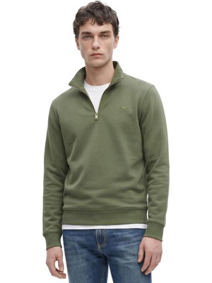 Anthony Jackson Premium Erkek Yakası Fermuarlı Sweatshirt Emilio