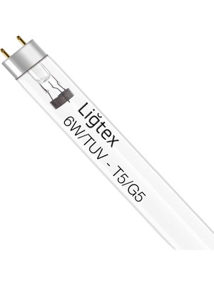 Liğtex 6W T5 G5 Mikrop Kırıcı Floresan Ampul