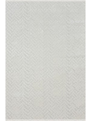 Woolen Halı Venis Bukle Halı 8807 Krem
