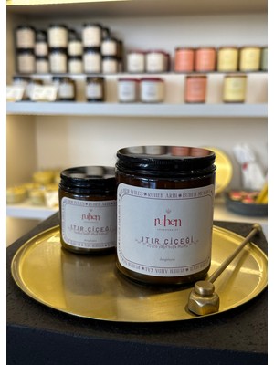 Ruhen Aromatherapy Itır Çiçeği Soyalı Mum